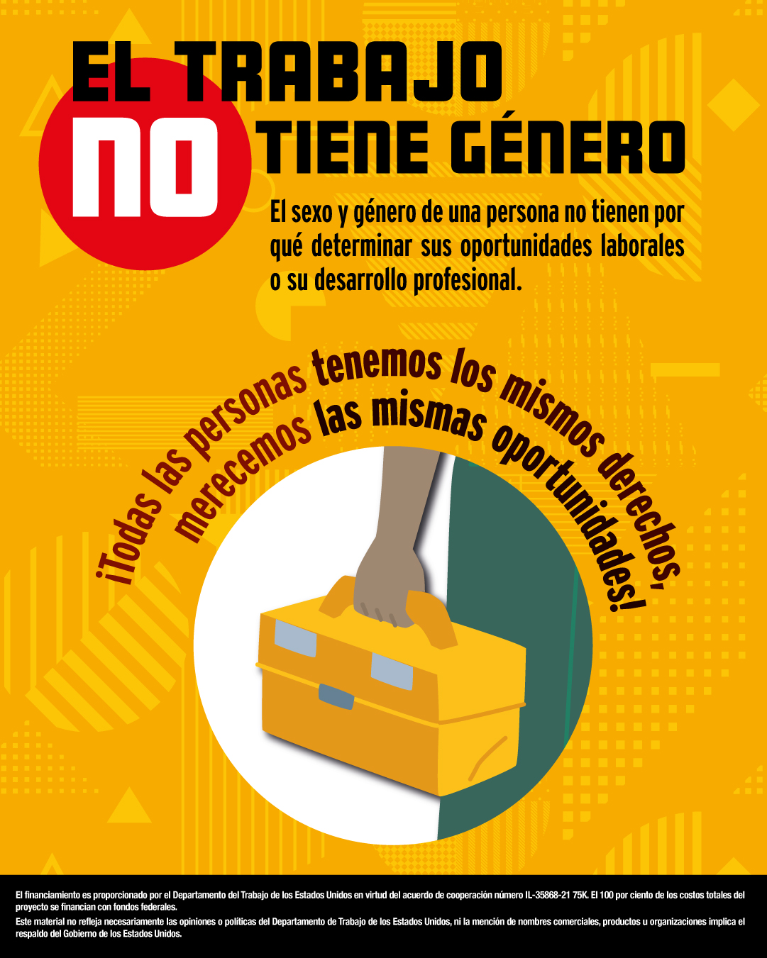 01 EL trabajo no tiene genero
