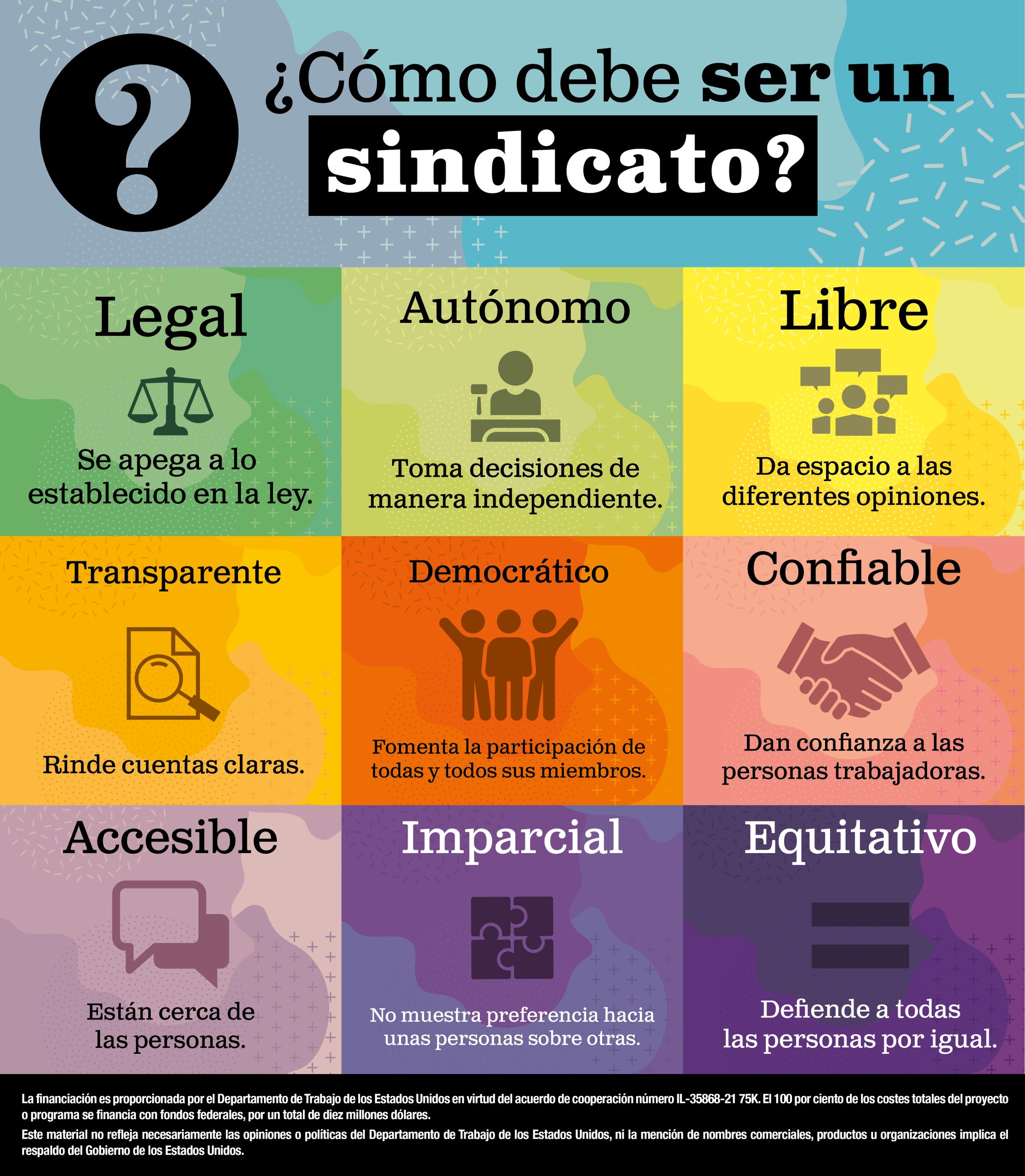 Como debe ser un sindicato