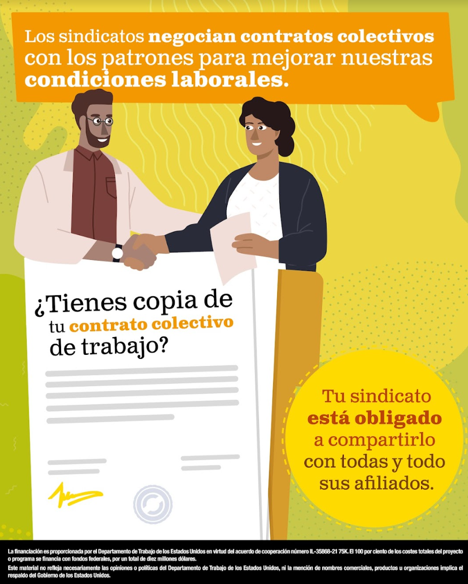 Copia del Contrato Colectivo de Trabajo