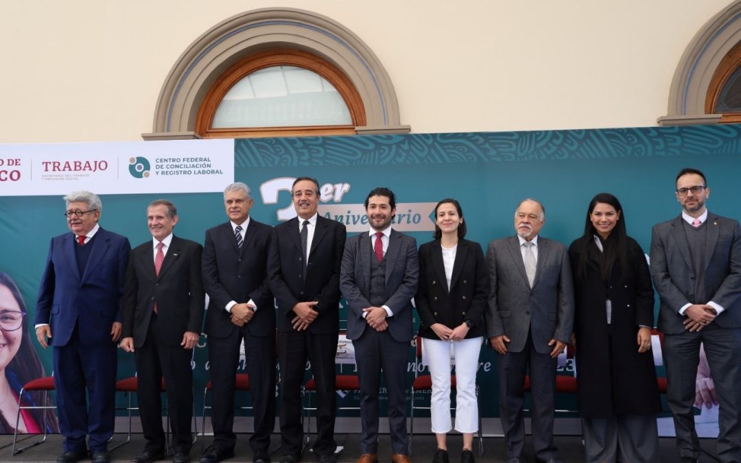 Centro Federal de Conciliación y Registro Laboral celebra su Tercer Aniversario