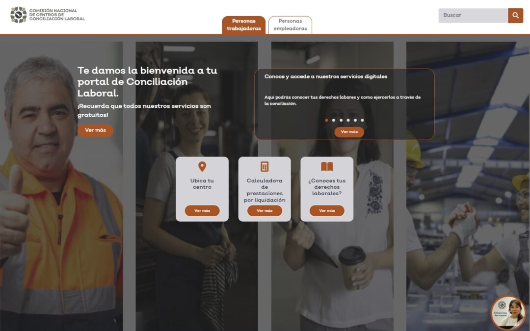 Cálculo de liquidación, chatbot y otras novedades de la nueva plataforma de conciliación laboral